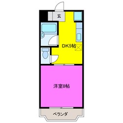 ＭＡＮＳＩＯＮ　ＥＶＥＲ　ＧＲＥＥＮの物件間取画像